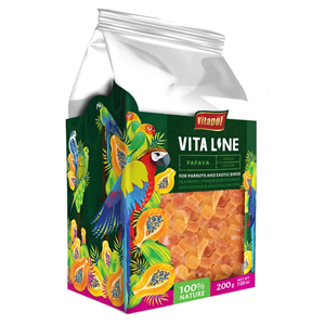 Vitapol Vita Line Papaya Parrot Treats 200g